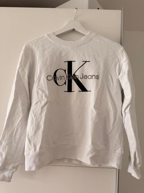 Calvin Klein Calvin Klein Jeans Sweatshirt weis mit Logo Size M