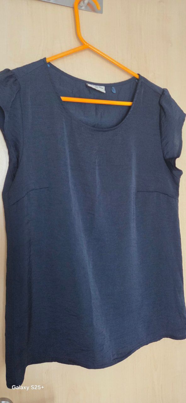 Ohne Marke Damen bluse, blau Size S