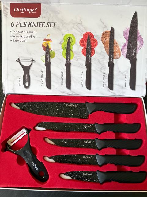 Cheffinger Hochwertiges Messerset