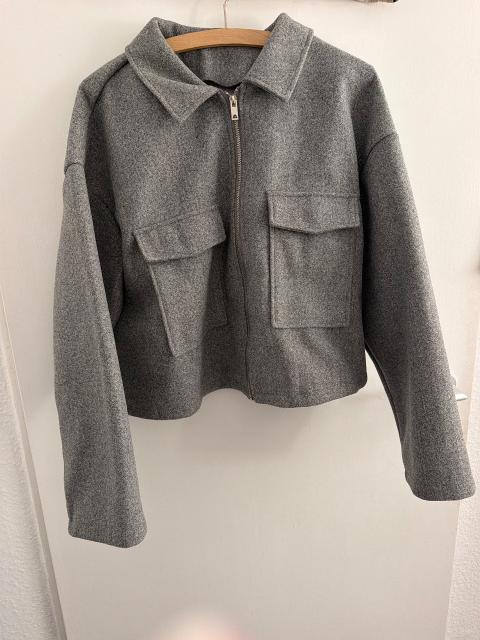 Shein Graue Jacke Size XXL