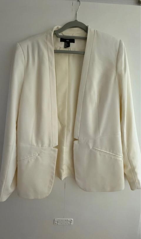H&M Blazer Creme Size 42