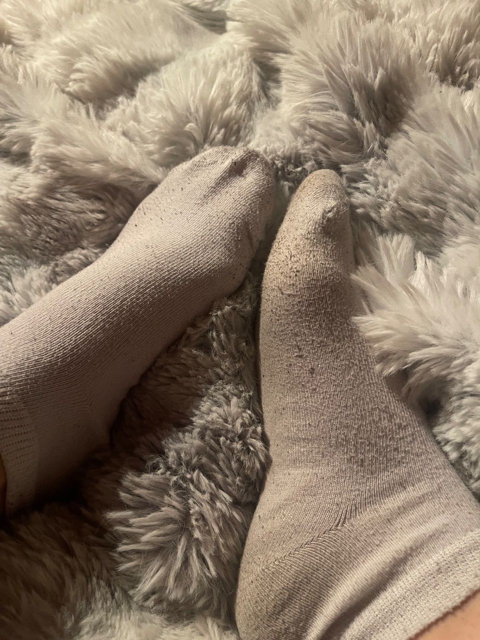 Socken getragen 