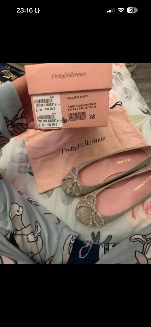 Pretty Ballerinas  Pretty Ballerinas  Size 38