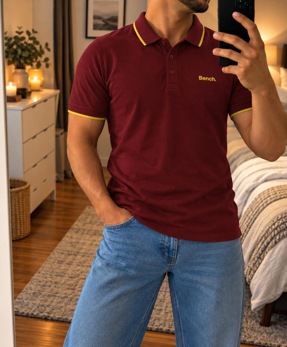 Bench Herren Polo Größe L OVP