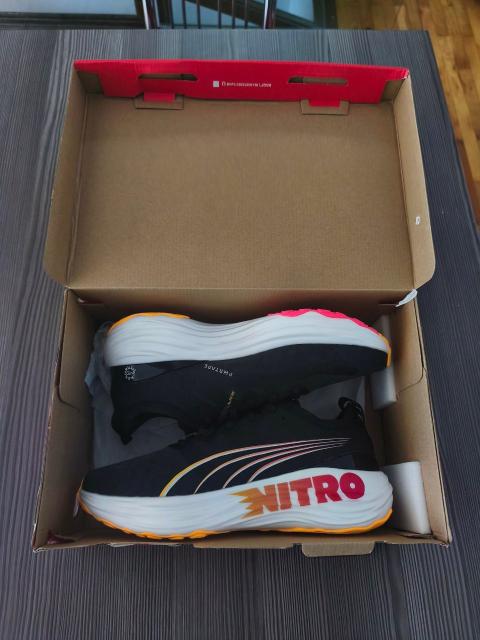 Other Puma ForeverRun NITRO Wn Damen Laufschuhe EU 42 Schwarz Neu mit Originalbox Size 42