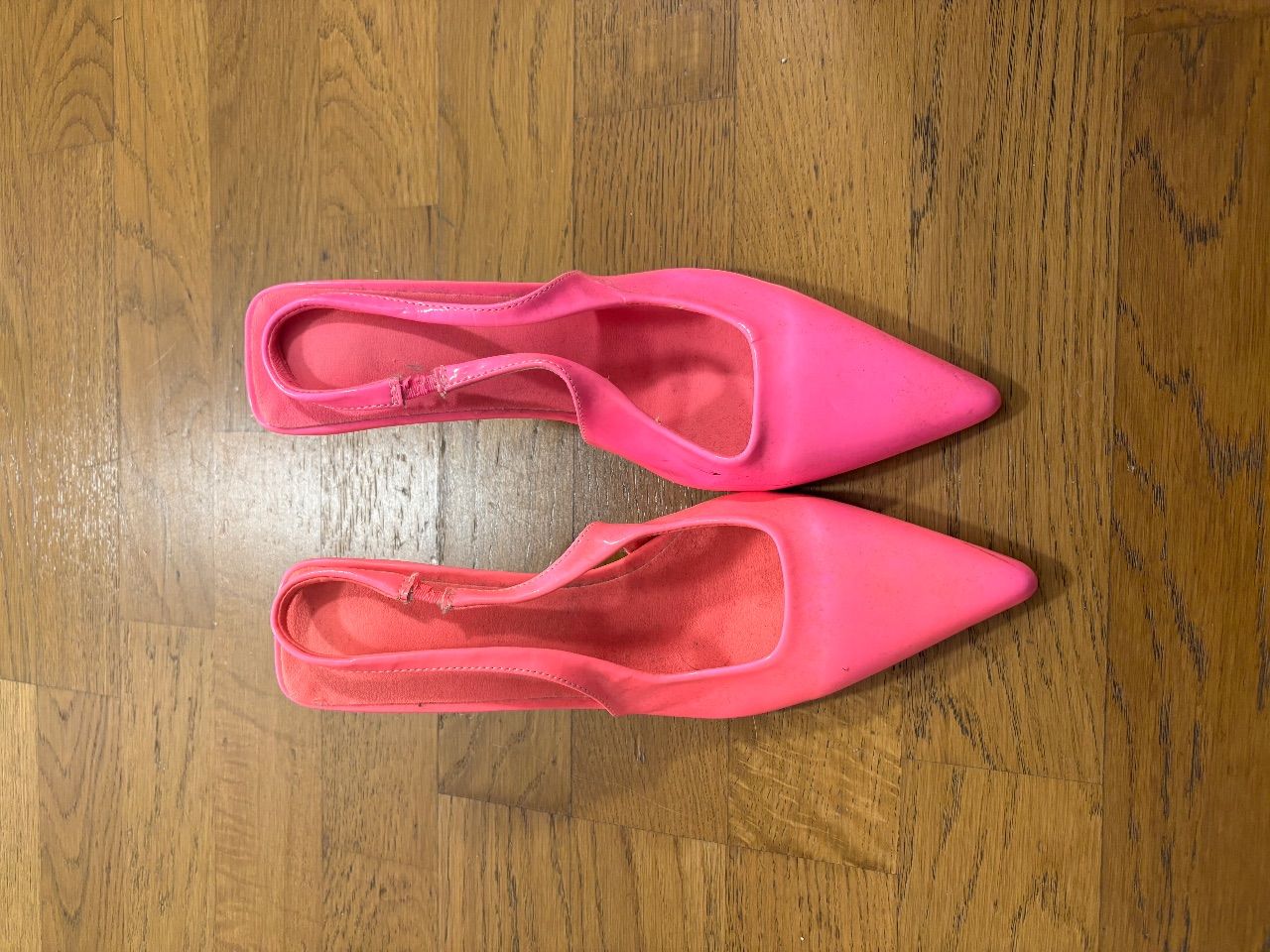 Heels Pink 39 getragen hohe Schuhe  Size 39