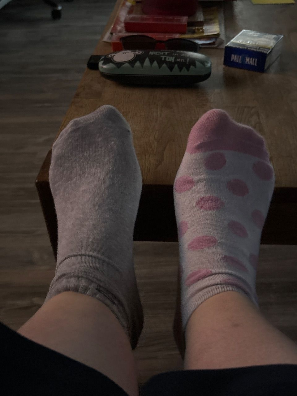 Getrage Socken Size M
