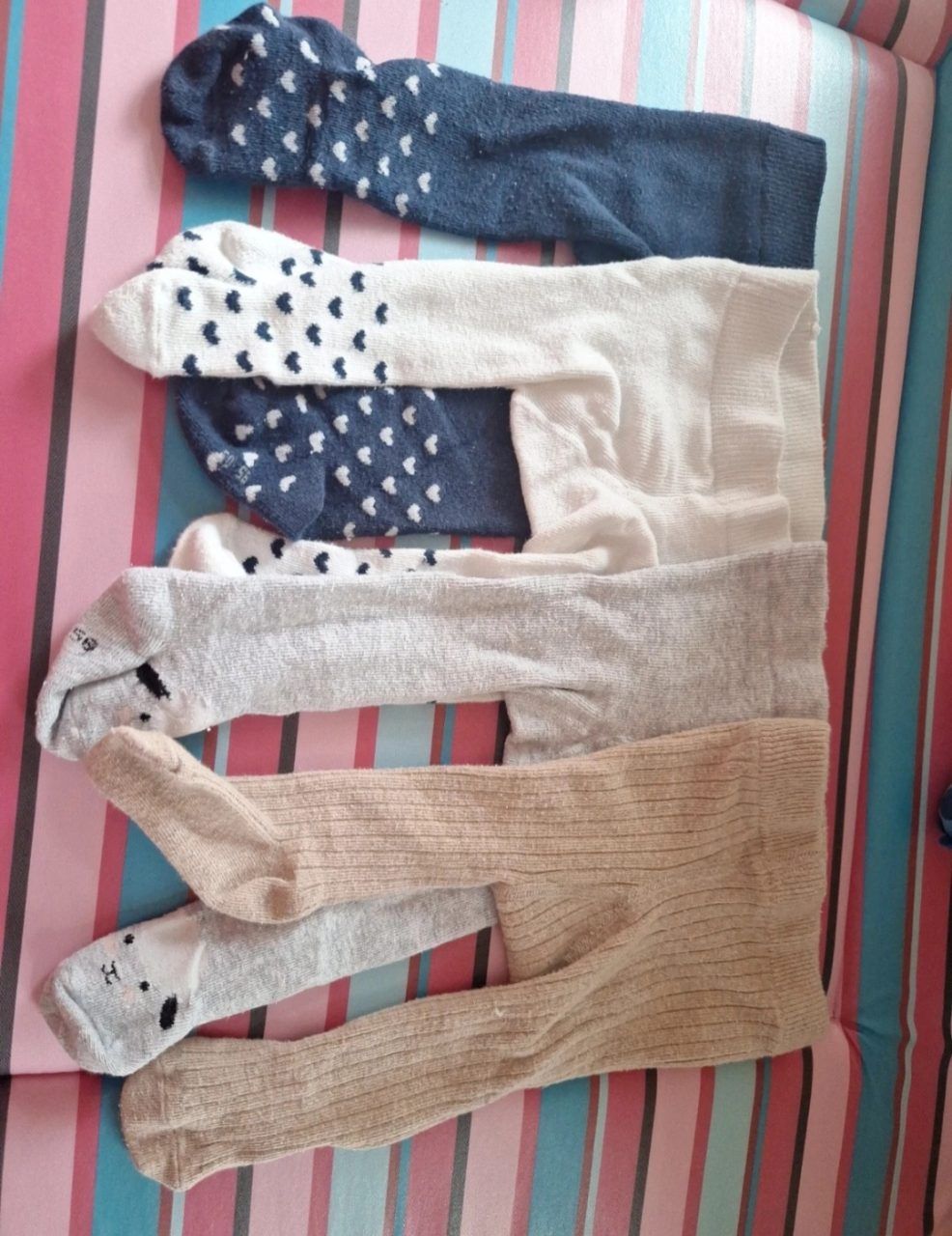 4 Strumpfhosen Size 56
