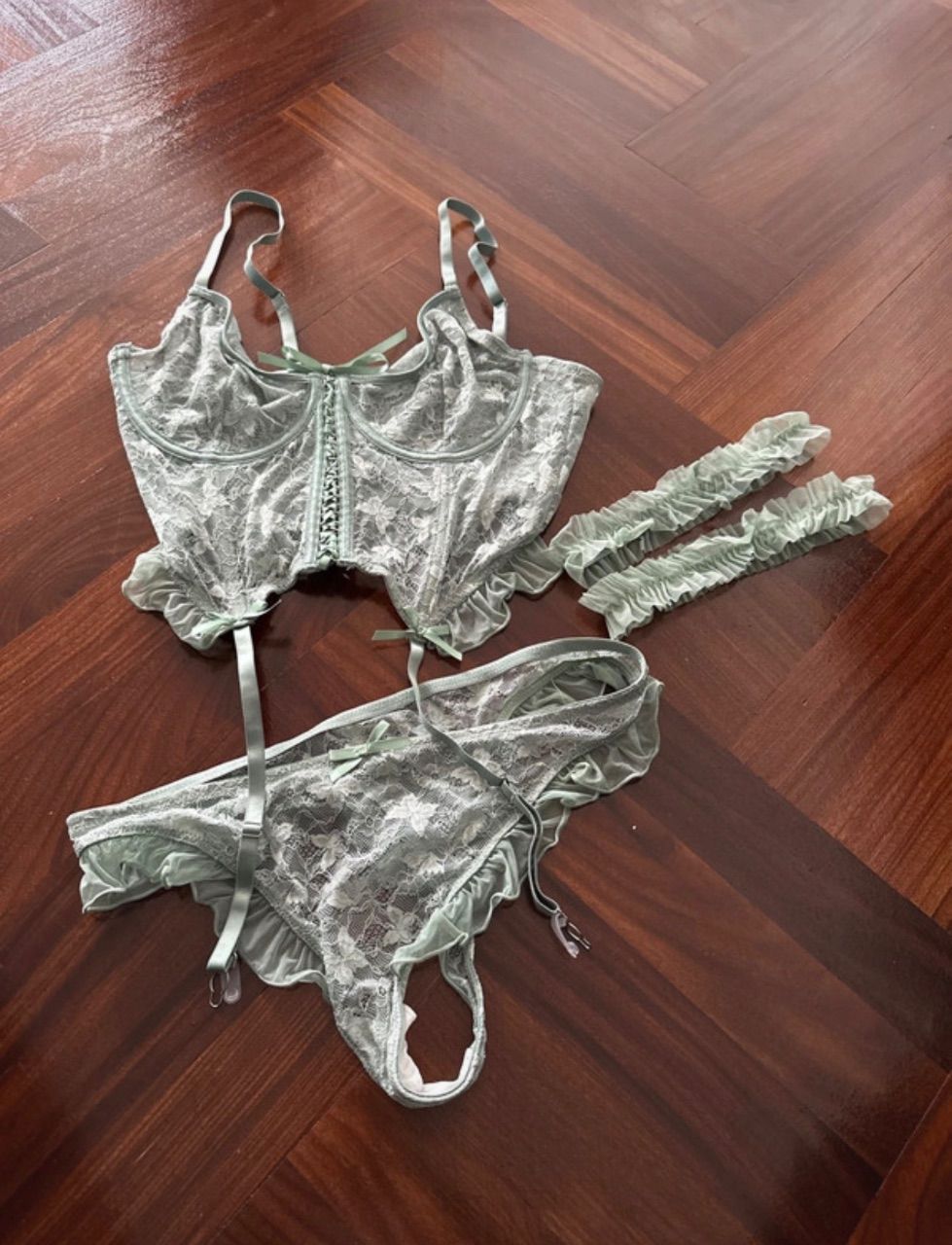 Ohne Marke Dessous Set  Size L