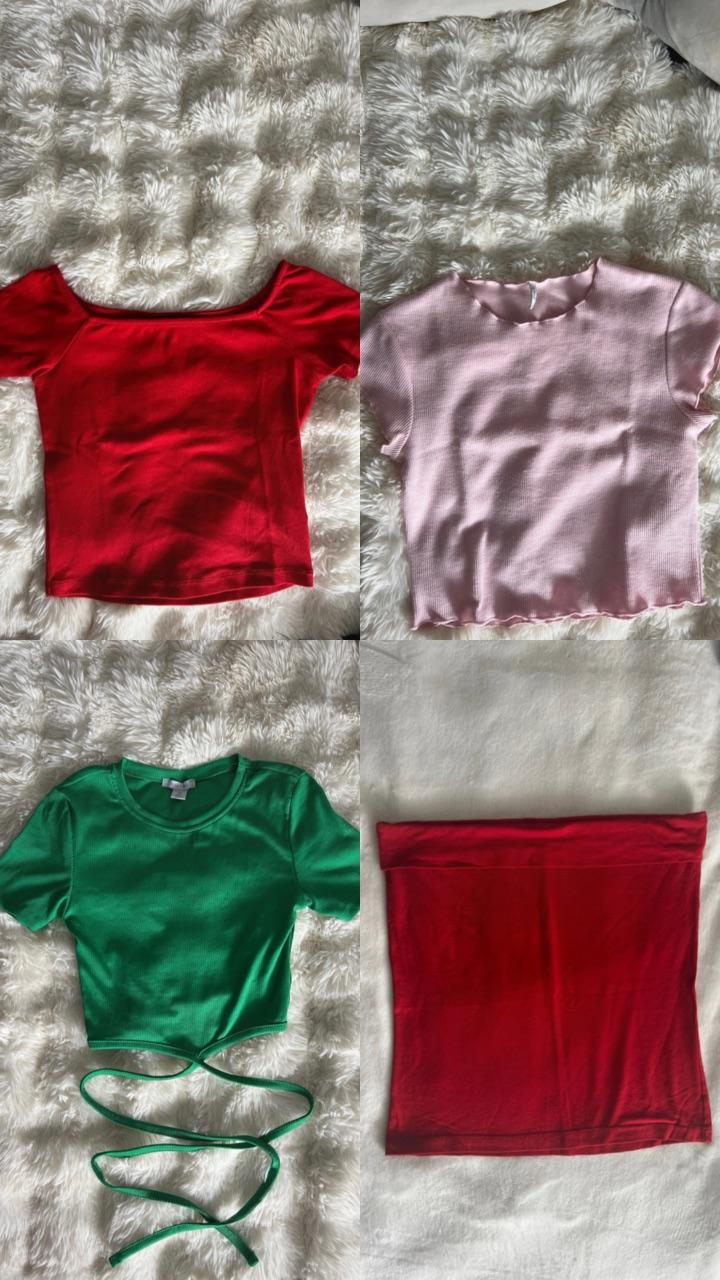 4 Set Damen Oberteile
