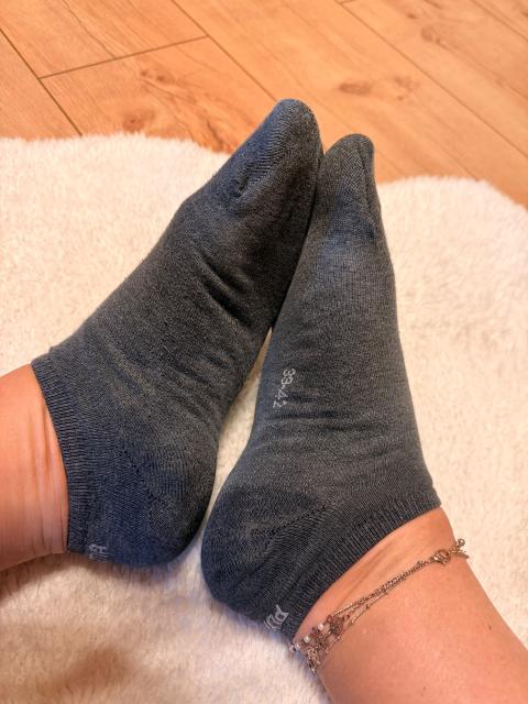 Ohne Marke Getragene Sport Socken Size 40