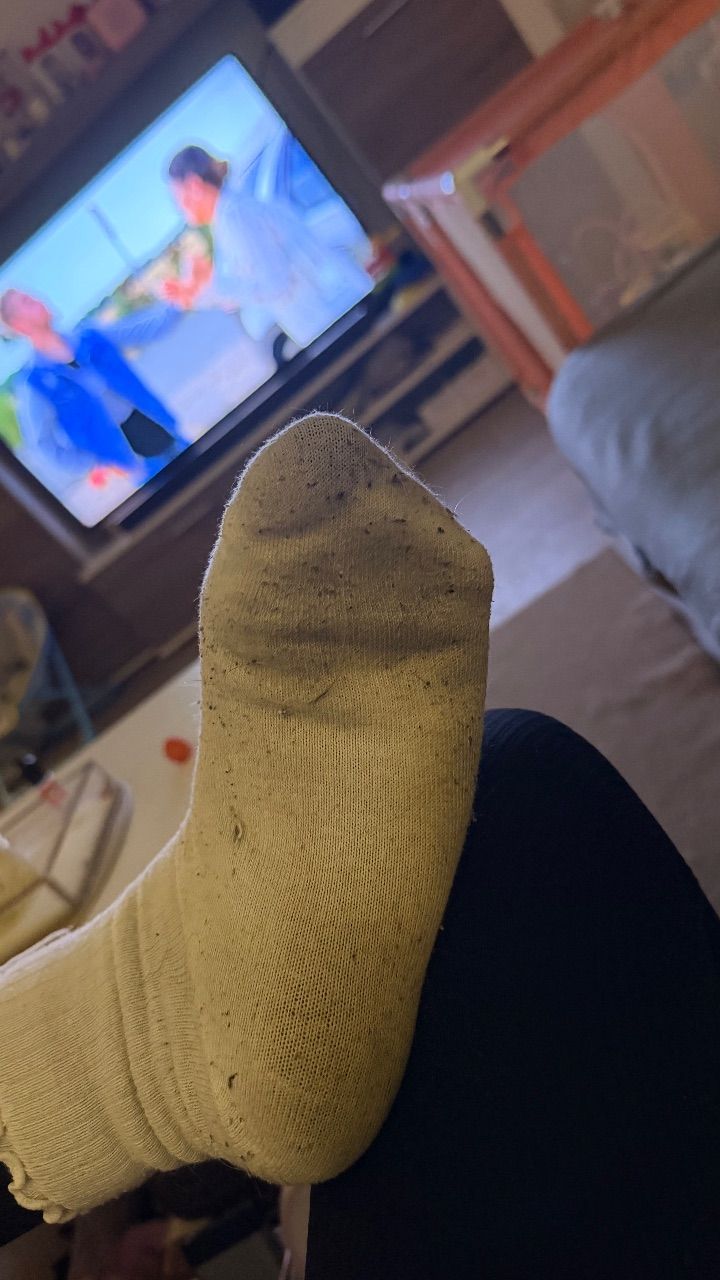Ohne Marke Getragene Socken Size S