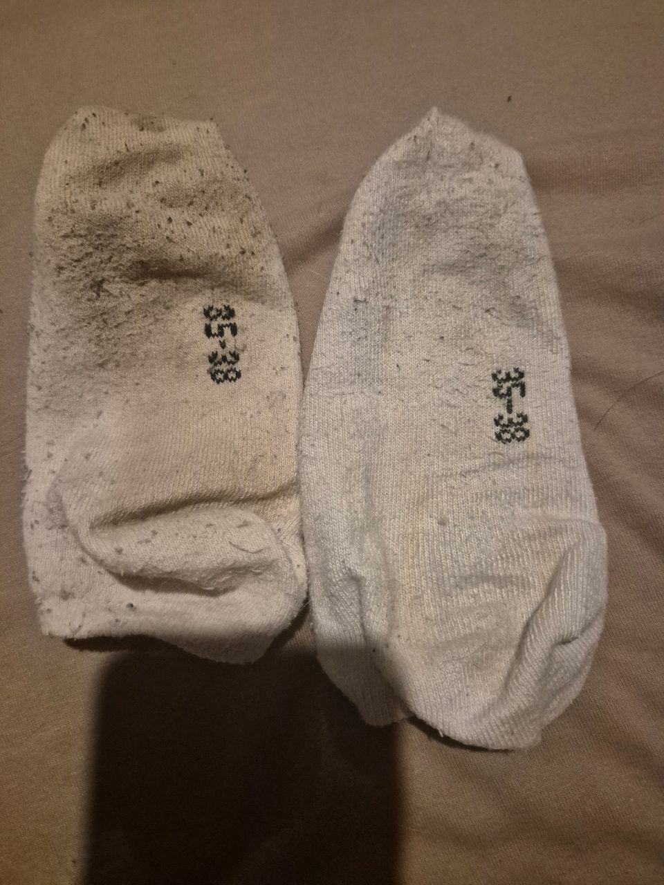 Ohne Marke Socken getragen Size XS