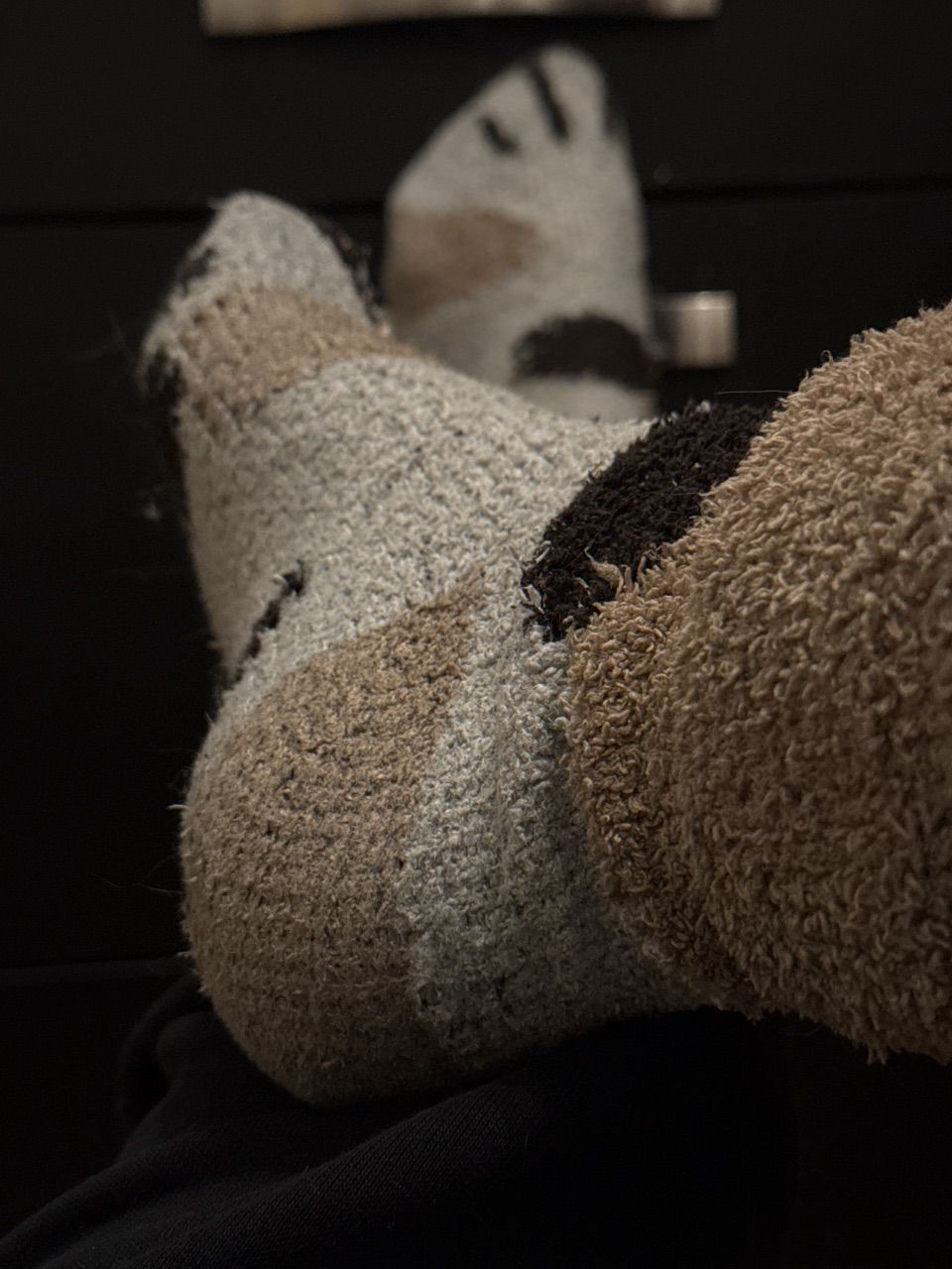 Ohne Marke Getragene Socken 