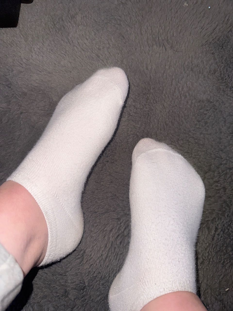 Getragene Socken 