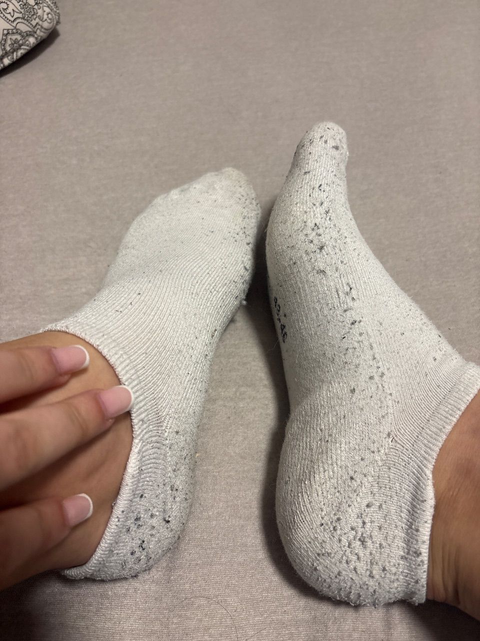 Getragene Socken 