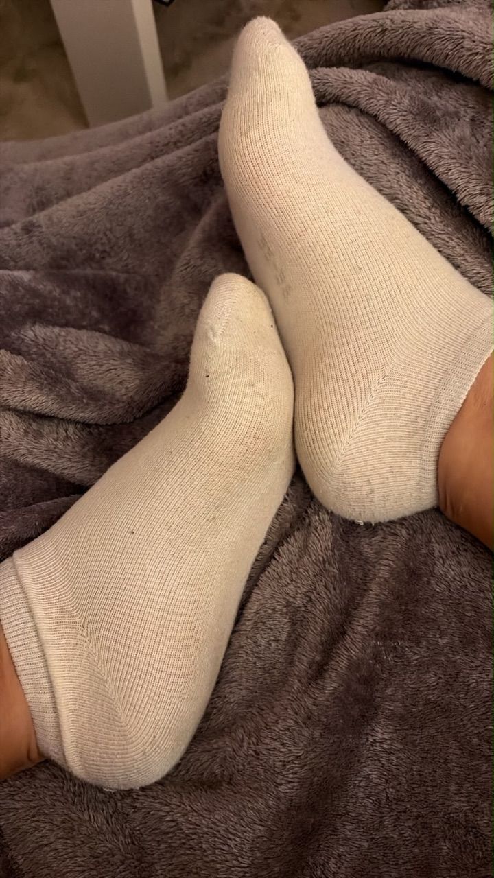 Getragen Socken Größe 38