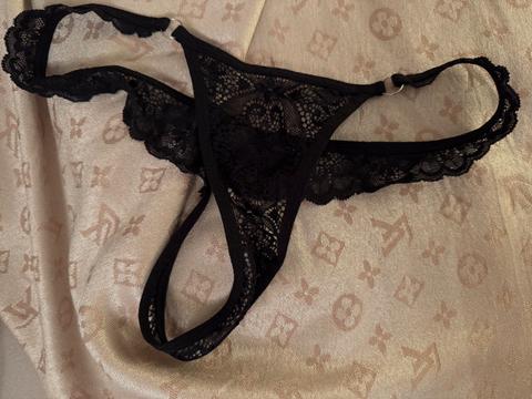 Schwarzer Tanga👅 Size M