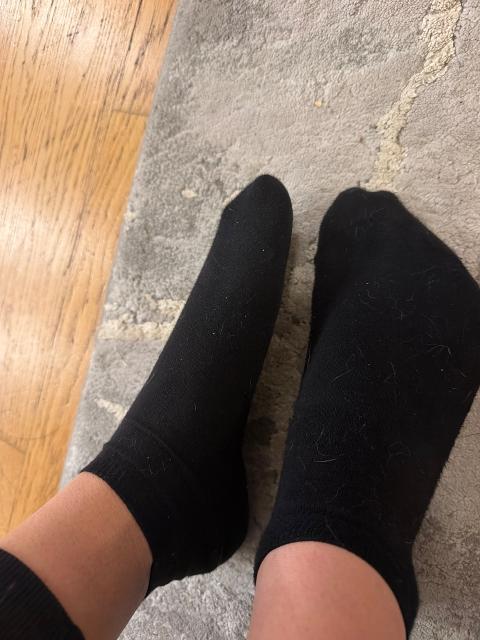 Getragene socken