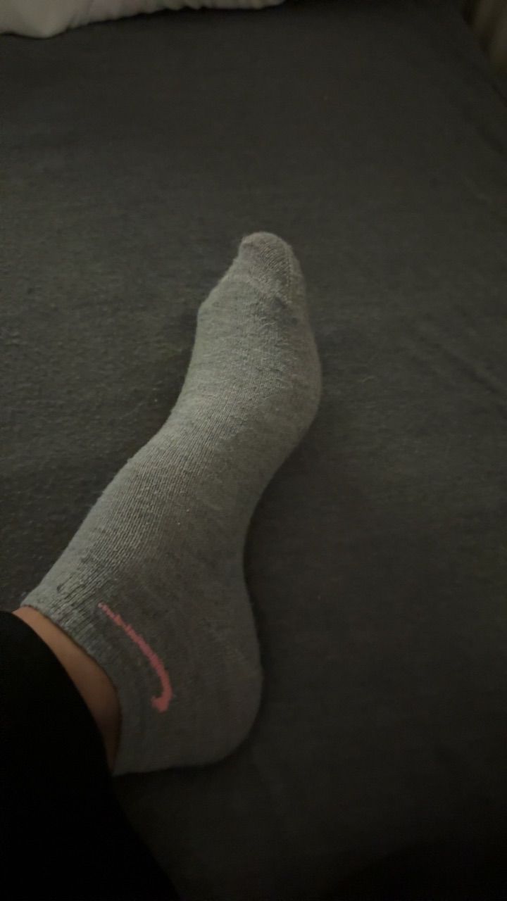 Ohne Marke Getragene Nike Socken 