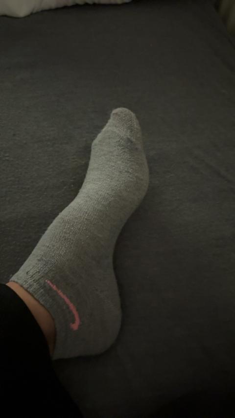 Ohne Marke Getragene Nike Socken