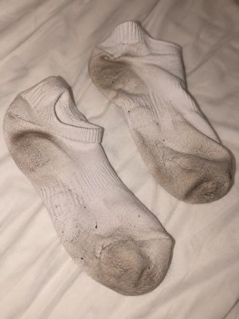 Getragene Socken Size M