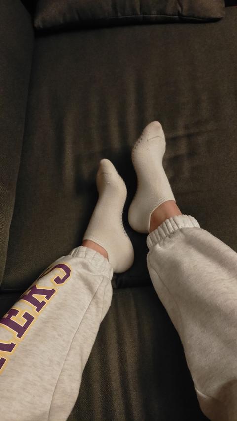 Getragene socken Size L