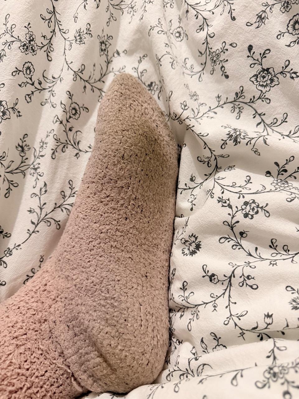 dreckige kuschel socken