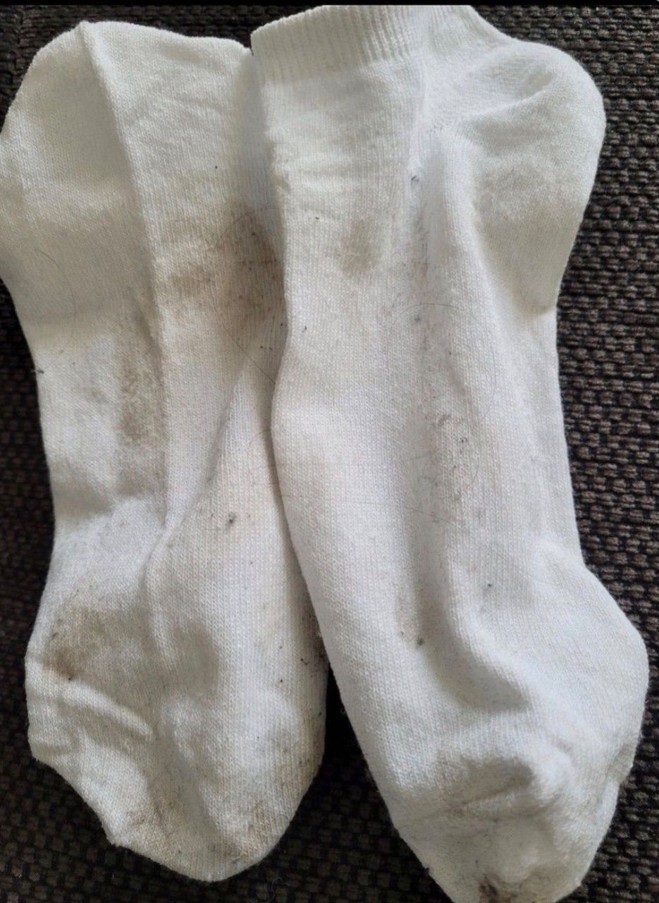 Getragene socken Size M