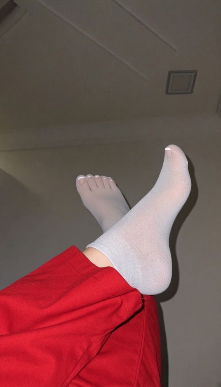 Socken getragen 