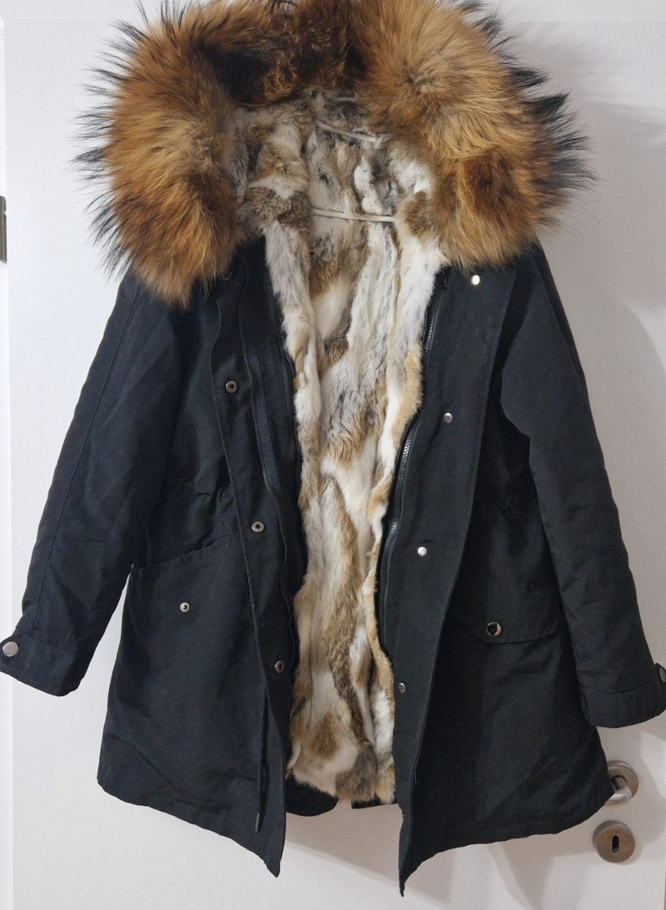 Ohne Marke Parka mit XXL-Kapuze "Lea Marie"  Size L