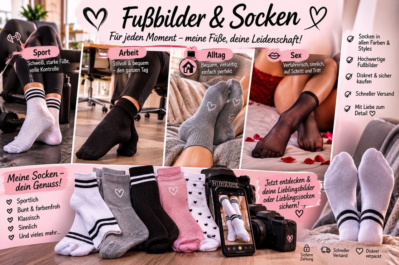 Alle Marken Socken und Fußbilder Size S