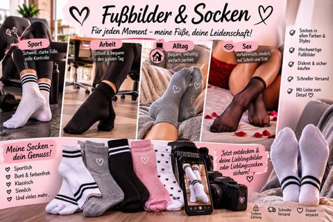 Alle Marken Socken und Fußbilder Size S