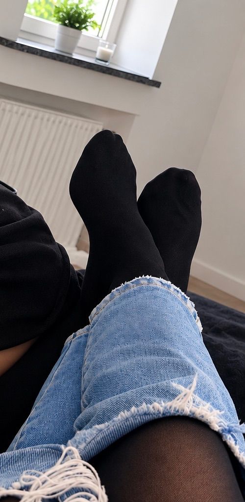Schwarze Strumpfhose🖤 Size XS