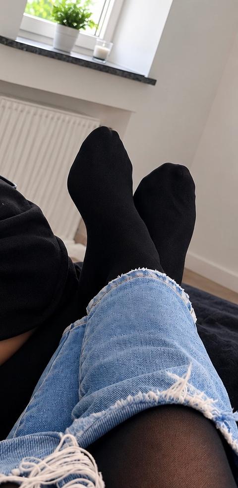 Schwarze Strumpfhose🖤