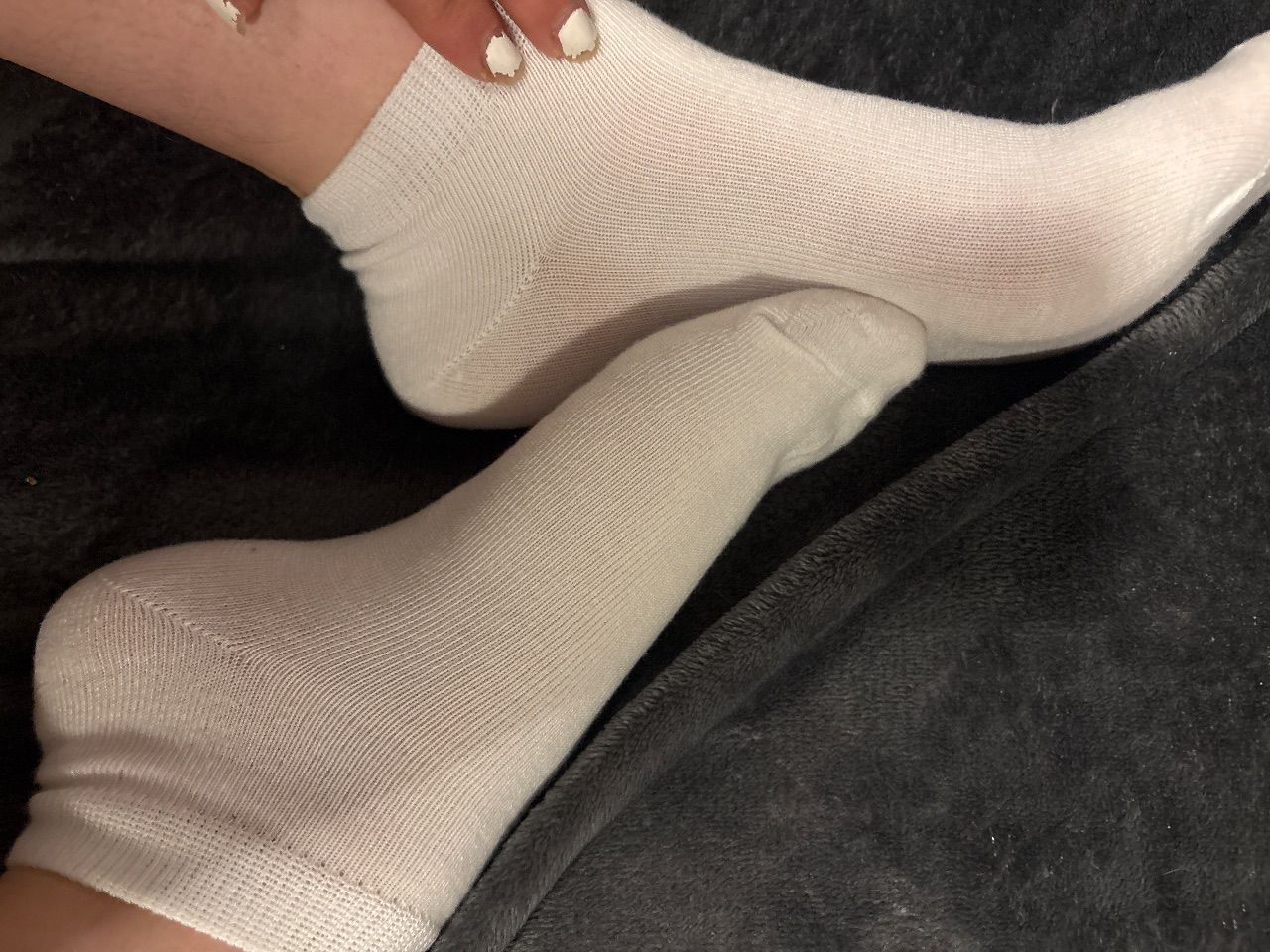 Weiße Socken 
