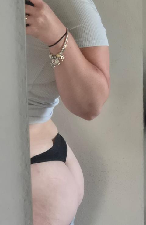 Ohne Marke Getragener Tanga Size M