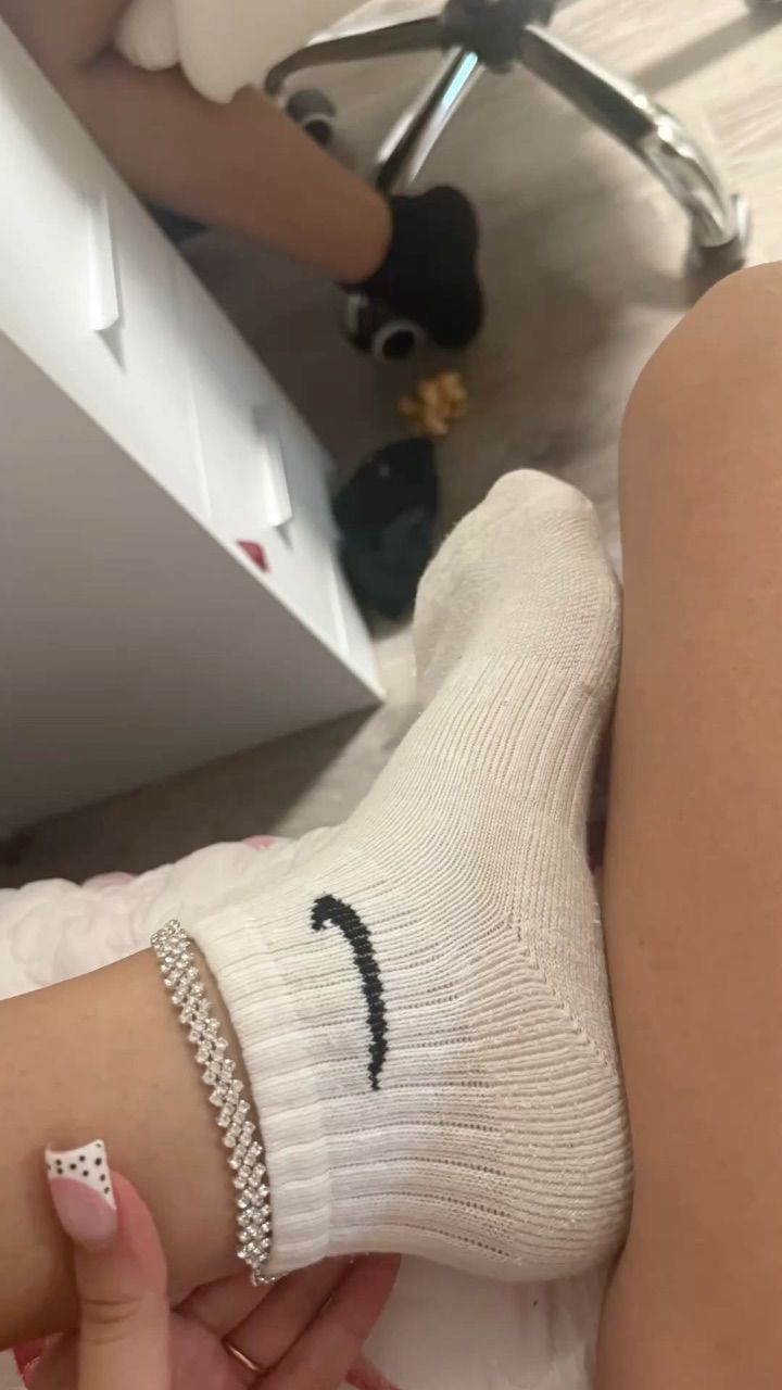 Nike Getragene Nike Socken  Size M