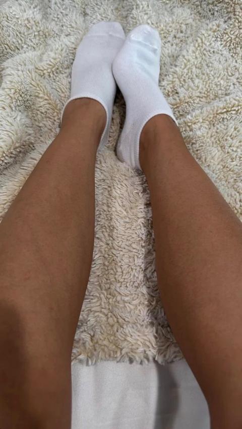 Weiße Socken Size XXS