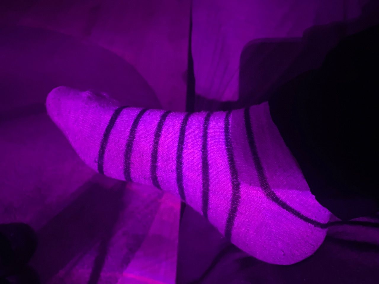 Getragene Socken 