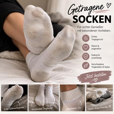 Getragene Socken Size S