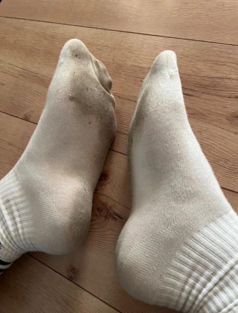 Weiße socken