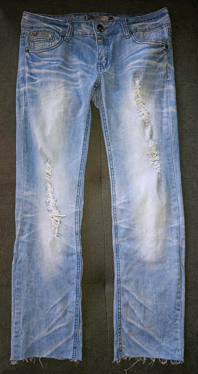 Coole Damen-Jeans im Destroyed-Look