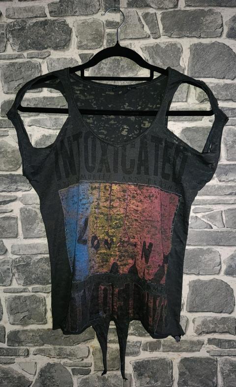 New View Cooles Vintage-Look Tanktop Size L