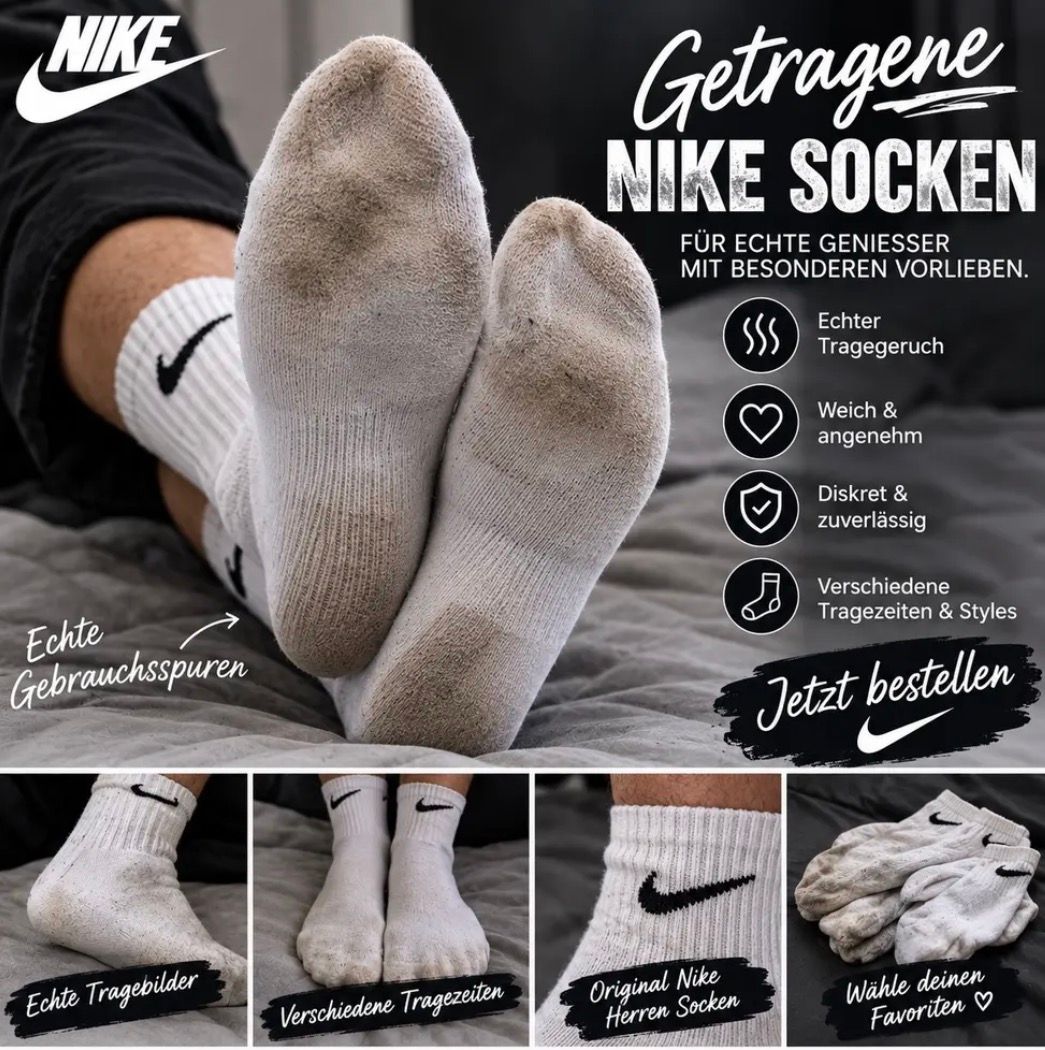 Socken getragen nach Wahl Size 42