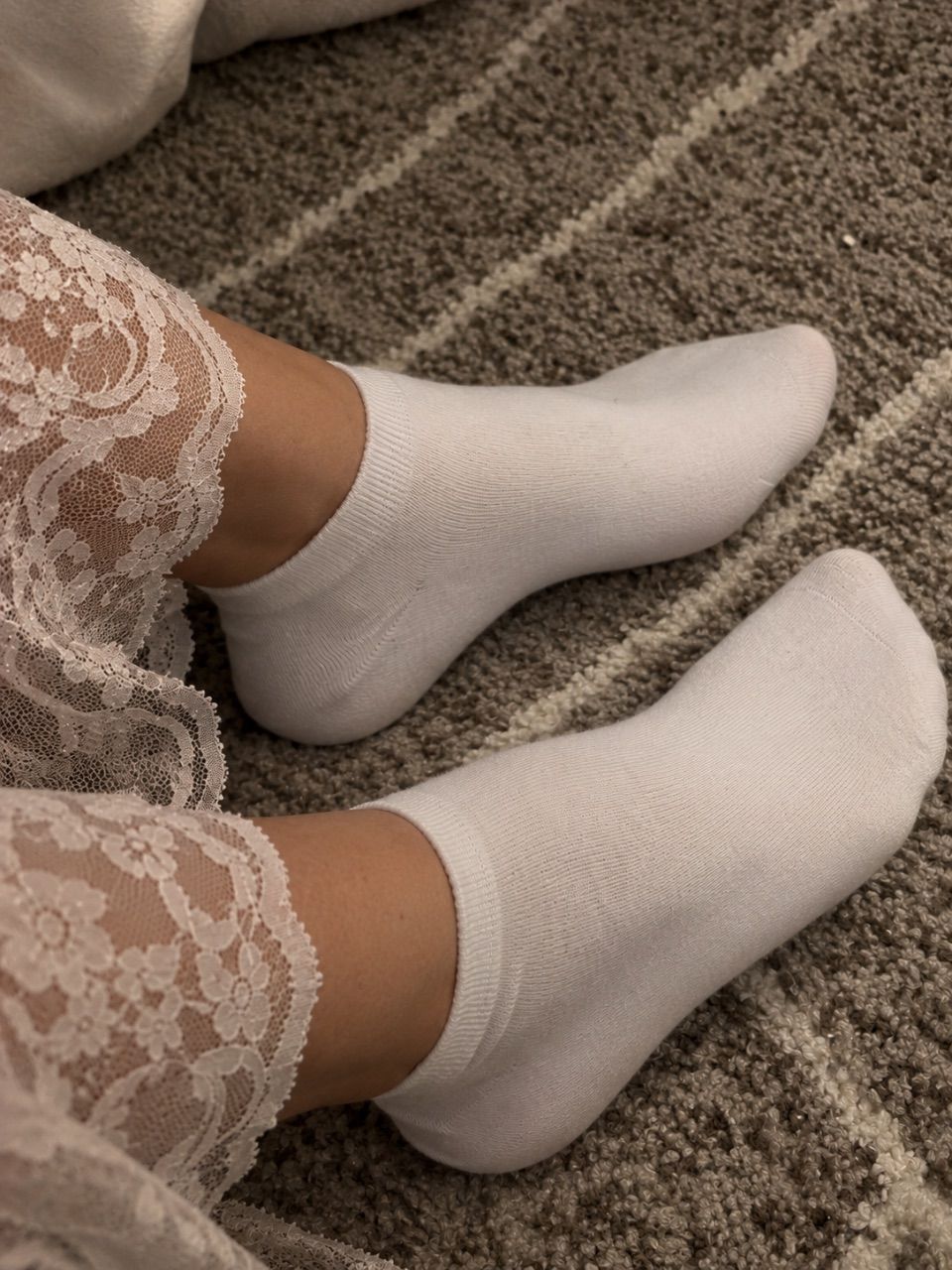 Weiße Socken 