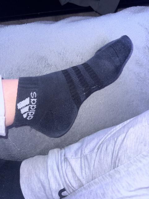 Adidas , Nike Getragene Socken Marke wie auch ohne Marke
