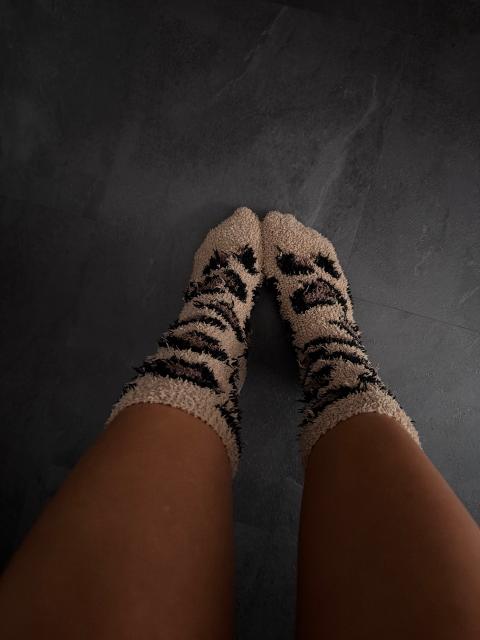 Socken Süße Schlafsocken🐅
