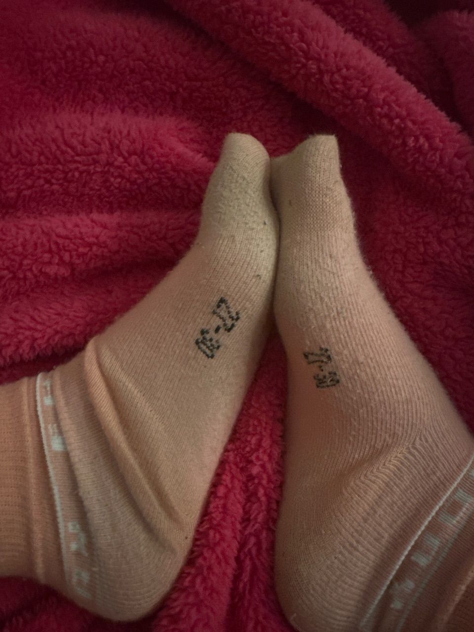Ohne Marke Getragene Socken