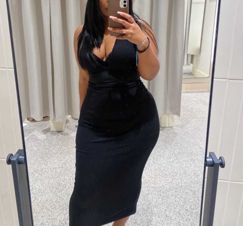 Hautenges Kleid Größe L 